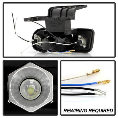 Clear Projector Fog Lights w/Switch <br>99-02 Chevy Silverado 1500, 2500, 01-02 3500