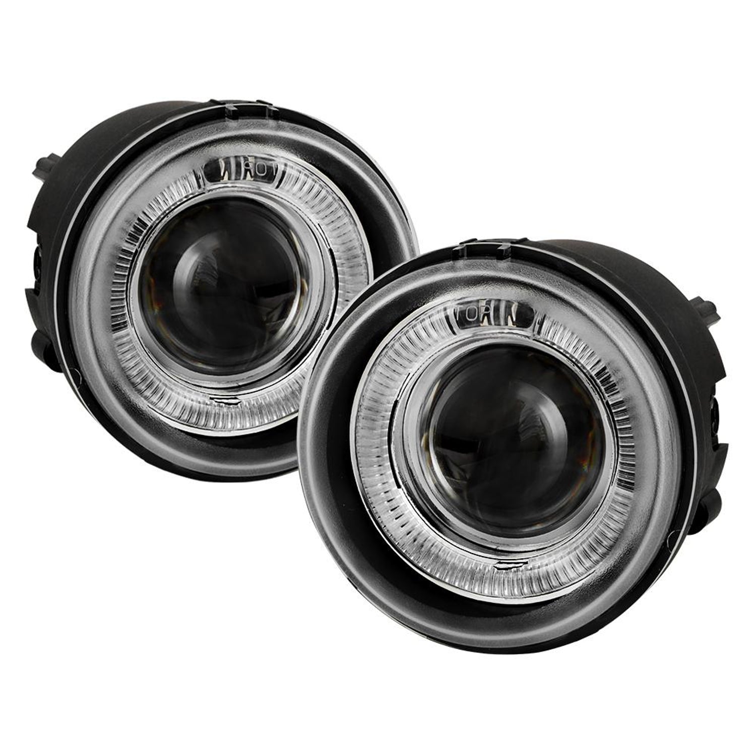 Clear Projector Fog Lights w/Switch <br>04-08 Chrysler Pacifica 05-07 Dodge Caravan 06-10 Charger