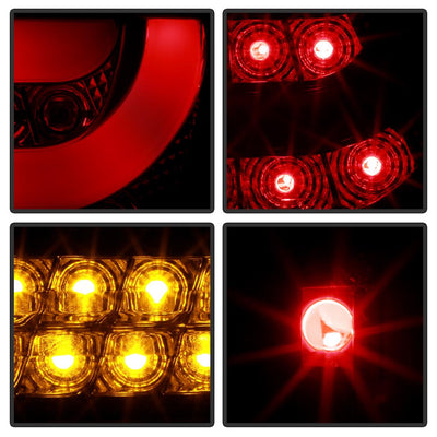 Black LED Tail Lights <br>02-05 BMW 325i 325xi 330i 330xi 320i
