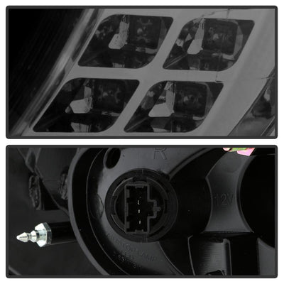 Smoke LED Tail Lights <br>04-08 Mazda 3