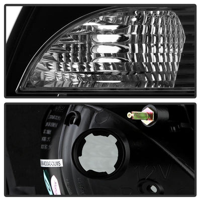 Smoke LED Tail Lights <br>04-08 Mazda 3