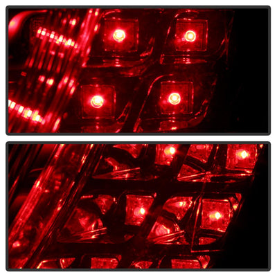 Smoke LED Tail Lights <br>04-08 Mazda 3