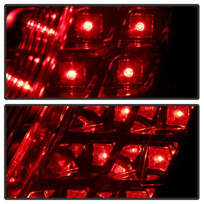 Smoke LED Tail Lights <br>04-08 Mazda 3