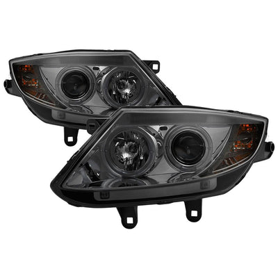 LED Halo Smoke Projector Headlights <br>03-08 BMW Z4