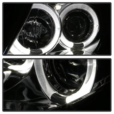 LED Halo Smoke Projector Headlights <br>03-08 BMW Z4