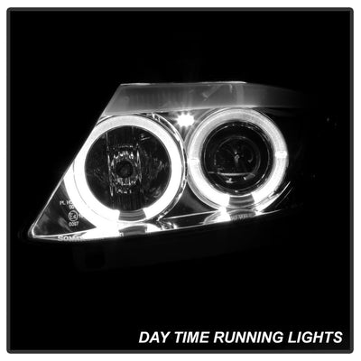 LED Halo Smoke Projector Headlights <br>03-08 BMW Z4