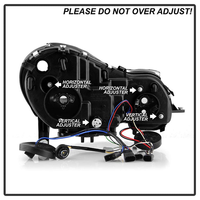 DRL Chrome Projector Headlights <br>03-06 Mercedes-Benz E320 E500 E55 AMG 2006 E350