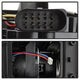 DRL Black Projector Headlights <br>06-09 Volkswagen Jetta Rabbit GTI