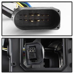 DRL Black Projector Headlights <br>06-09 Volkswagen Jetta Rabbit GTI