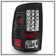 Black LED Tail Lights <br>09-18 Dodge Ram 1500 2500 3500
