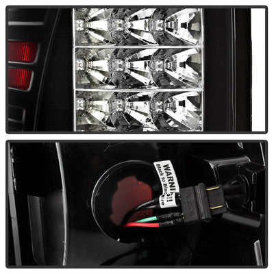 Black LED Tail Lights <br>09-18 Dodge Ram 1500 2500 3500
