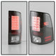Black LED Tail Lights <br>09-18 Dodge Ram 1500 2500 3500