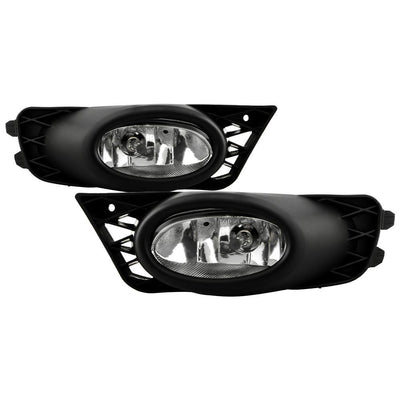 Clear OEM Fog Lights W/Switch <br>09-11 Honda Civic