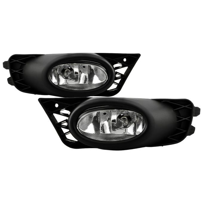 Clear OEM Fog Lights W/Switch <br>09-11 Honda Civic