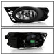 Clear OEM Fog Lights W/Switch <br>09-11 Honda Civic