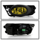 Yellow OEM Fog Lights W/Switch <br>09-11 Honda Civic