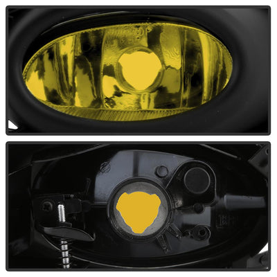 Yellow OEM Fog Lights W/Switch <br>09-11 Honda Civic