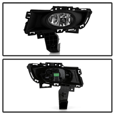 Clear OEM Fog Lights W/Switch <br>07-08 Mazda 3