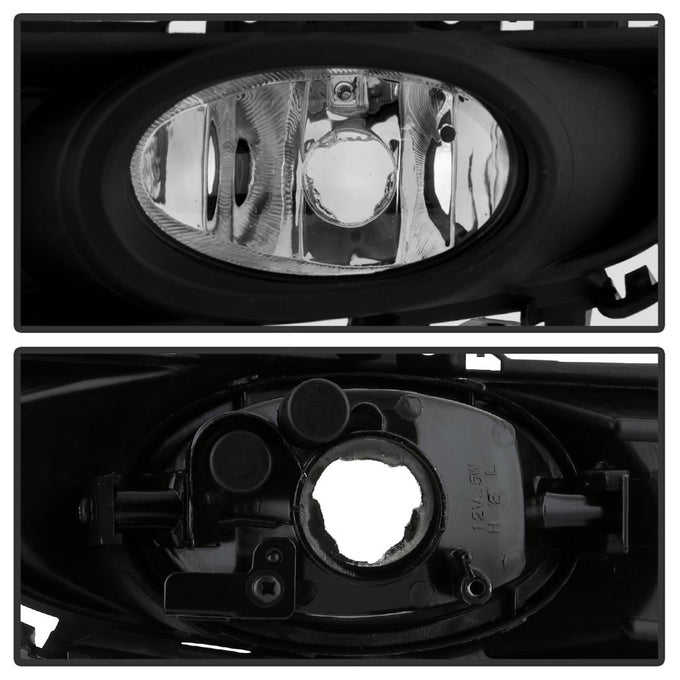 Clear OEM Fog Lights W/Switch <br>07-08 Mazda 3