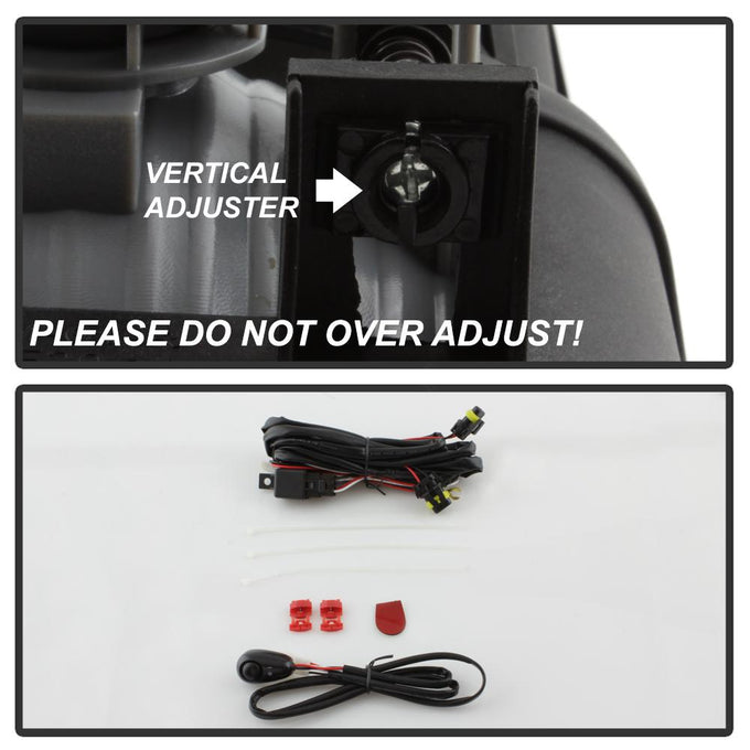 Clear OEM Fog Lights wo/switch <br>03-06 GMC Sierra 1500, 2500 HD, 3500