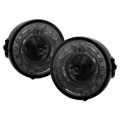 Smoke Halo Projector Fog Lights w/Switch <br>06-10 Ford F-150 06-08 Lincoln Mark LT