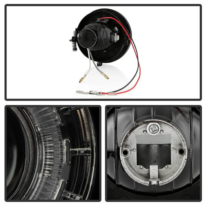 Smoke Halo Projector Fog Lights w/Switch <br>06-10 Ford F-150 06-08 Lincoln Mark LT