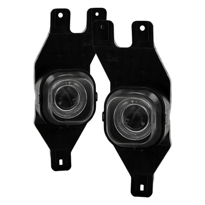 Smoke Halo Projector Fog Lights w/Switch <br>99-04 Ford F-250, F-350 Super Duty, 00-05 Excursion