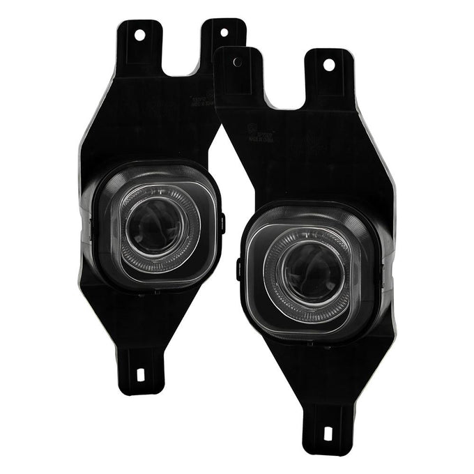 Smoke Halo Projector Fog Lights w/Switch <br>99-04 Ford F-250, F-350 Super Duty, 00-05 Excursion