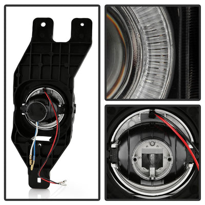 Smoke Halo Projector Fog Lights w/Switch <br>99-04 Ford F-250, F-350 Super Duty, 00-05 Excursion