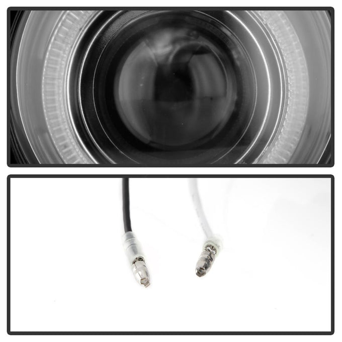 Clear Halo Projector Fog Lights w/Switch <br>03-06 GMC Sierra 1500, 2500 HD, 3500