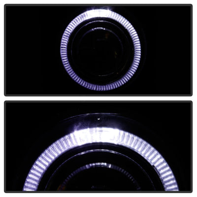 Clear Halo Projector Fog Lights w/Switch <br>03-06 GMC Sierra 1500, 2500 HD, 3500
