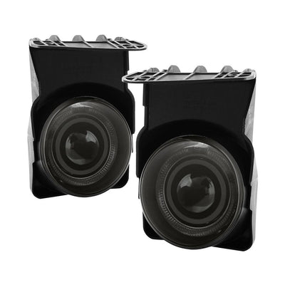 Smoke Halo Projector Fog Lights w/Switch <br>03-06 GMC Sierra 1500, 2500 HD, 3500