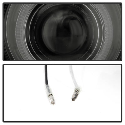Smoke Halo Projector Fog Lights w/Switch <br>03-06 GMC Sierra 1500, 2500 HD, 3500