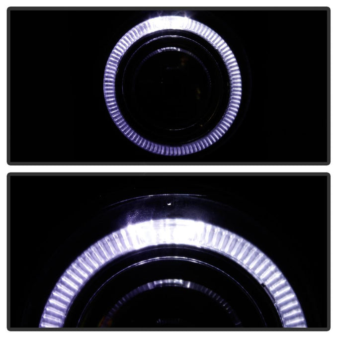 Smoke Halo Projector Fog Lights w/Switch <br>03-06 GMC Sierra 1500, 2500 HD, 3500