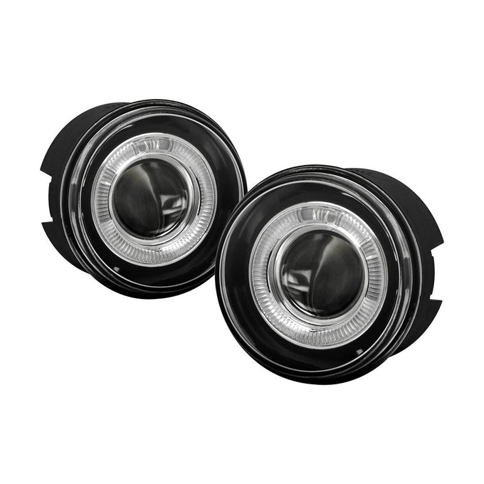 Clear Halo Projector Fog Lights w/Switch <br>, 06-08 Chrysler 300