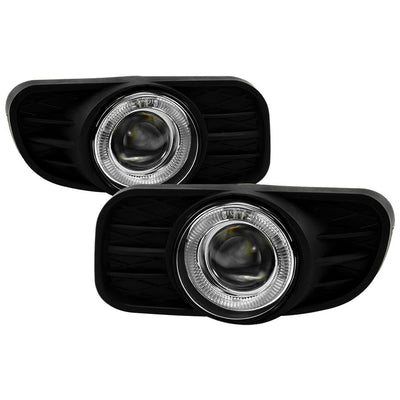 Clear Halo Projector Fog Lights w/Switch <br>99-04 Jeep Grand Cherokee