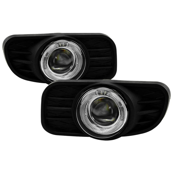 Clear Halo Projector Fog Lights w/Switch <br>99-04 Jeep Grand Cherokee