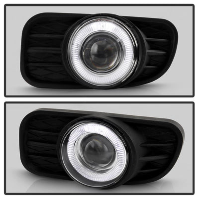 Clear Halo Projector Fog Lights w/Switch <br>99-04 Jeep Grand Cherokee