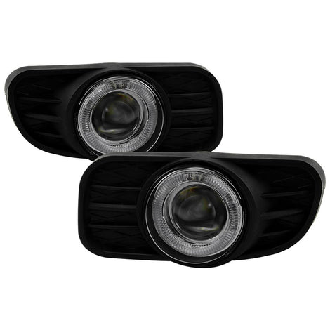 Smoke Halo Projector Fog Lights w/Switch <br>99-04 Jeep Grand Cherokee