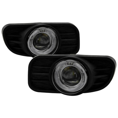 Smoke Halo Projector Fog Lights w/Switch <br>99-04 Jeep Grand Cherokee