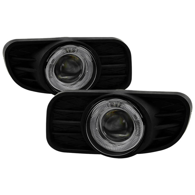 Smoke Halo Projector Fog Lights w/Switch <br>99-04 Jeep Grand Cherokee