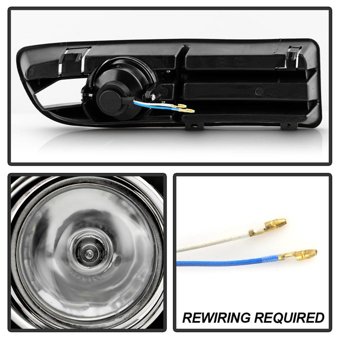 Clear OEM Fog Lights w/Switch <br>99-05 Volkswagen Jetta