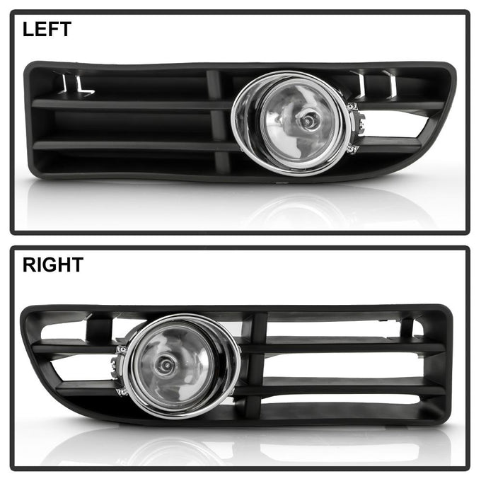 Clear OEM Fog Lights w/Switch <br>99-05 Volkswagen Jetta