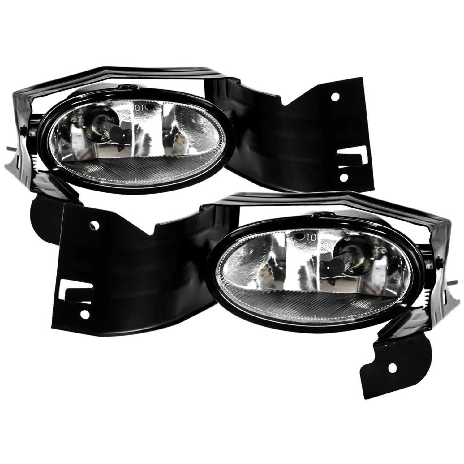 Clear OEM Fog Lights w/Switch <br>08-09 Honda Accord
