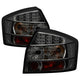 Smoke LED Tail Lights <br>02-05 Audi A4 A4 Quattro