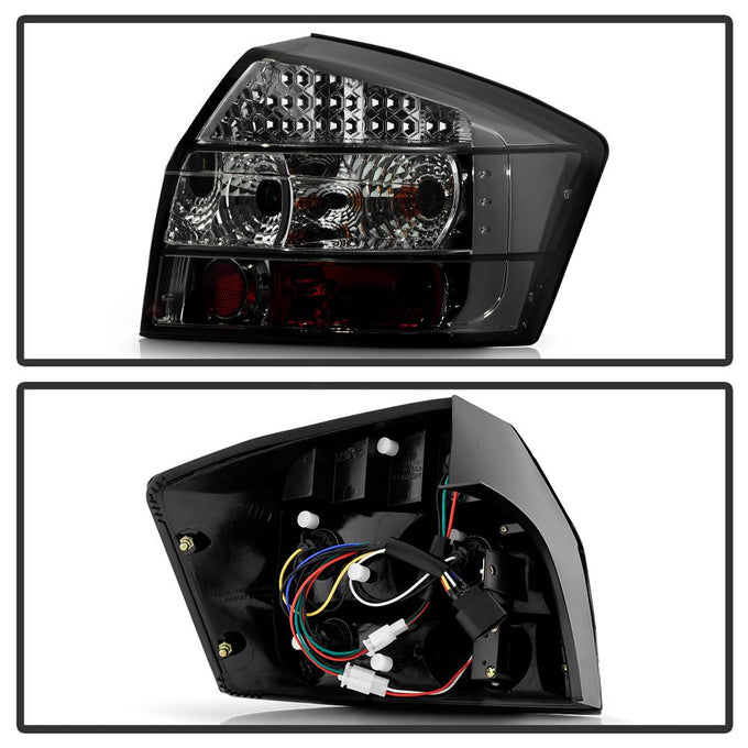 Smoke LED Tail Lights <br>02-05 Audi A4 A4 Quattro