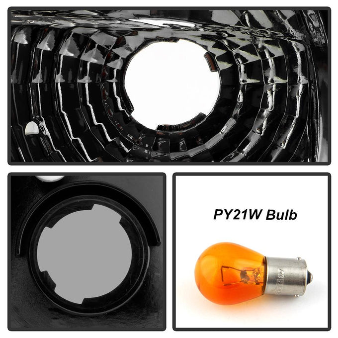 Smoke LED Tail Lights <br>02-05 Audi A4 A4 Quattro