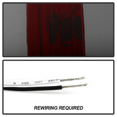 Smoke LED Tail Lights <br>03-05 Nissan 350Z