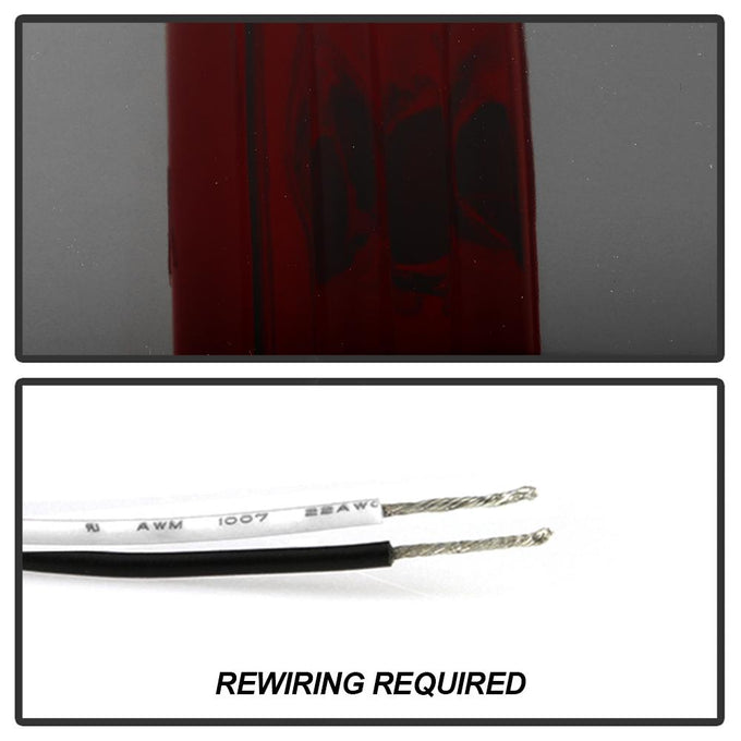 Smoke LED Tail Lights <br>03-05 Nissan 350Z