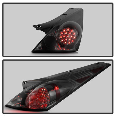 Smoke LED Tail Lights <br>03-05 Nissan 350Z